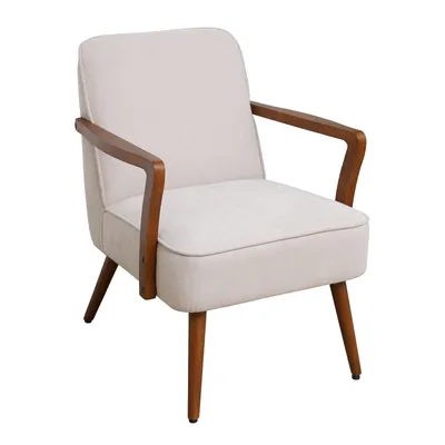 Produktbild von SVITA TUVA Loungesessel Akzentstuhl vintage Wohnzimmer Schlafzimmer Beige