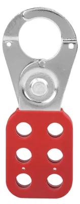 Image de Verrou de sécurité pour cadenas, 1 pouce, nylon/acier, 6 crochets, isolé