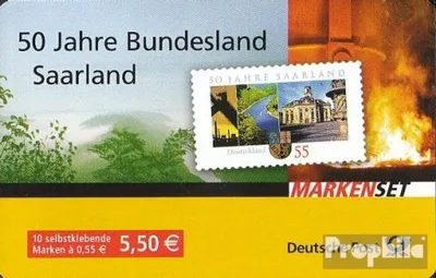 Produktbild von Briefmarken BRD (BR.Deutschland) 2007 Mi MH67 (kompl.Ausg.) gestempelt Saarland