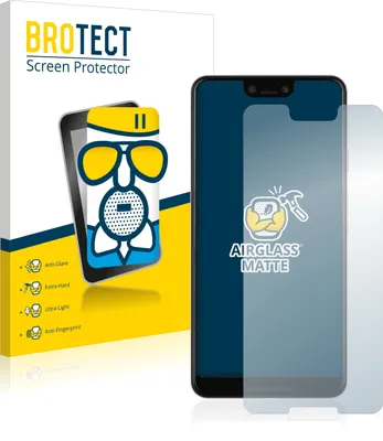 Produktbild von BROTECT Entspiegelungs Schutzglas für Google Pixel 3 XL Schutzfolie Panzer Folie Glas Display Schutz matt