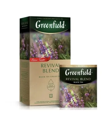 Produktbild von Greenfield Revival Blend Schwarzer Tee 25*1.7г