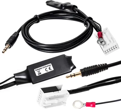 Produktbild von Adapter Universe AUX IN Interface Adapter Kabel für VW RCD 200 210 300 310 500 510 RNS MFD2 MCD