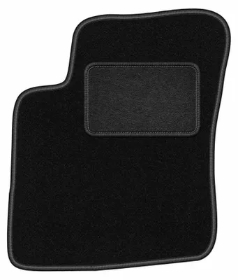 Produktbild von Fahrermatte Velours für Suzuki Grand Vitara XL7 2002-2005 (SUV) – 1-tlg, Schwarz, passgenau – Wielganizator LUX
