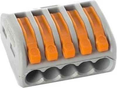 Produktbild von 5x Klemmen Kabelklemme Lüsterklemme Hebelklemme Dosenklemme Verbindung