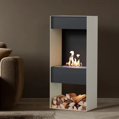Produktbild von Noble Flame CORE [Design Bioethanol Kamin]: Weiß