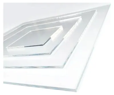 Produktbild von Transparente Acrylglasplatte 1 mm – 80 x 140 cm – PMMA, UV-beständig und bruchfest – präziser Zuschnitt mit glatten Kanten – für DIY, Dekoration und Schutzabdeckung