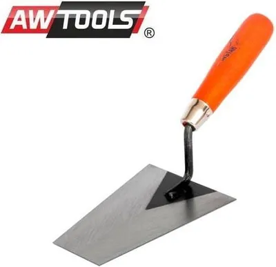 Immagine prodotto di Awtools cazzuola trapezoidale rettificata 180 mm manico in legno