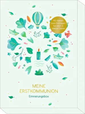 Produktbild von Gästebuchkarten - Meine Erstkommunion