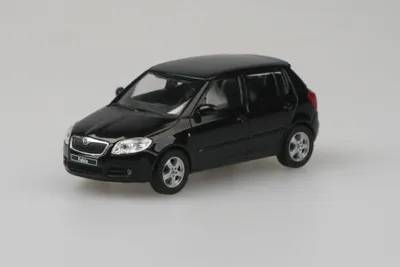 Obrázek produktu pro Škoda Fabia II (2006) - Černá Magic Metalíza ABREX 1:43