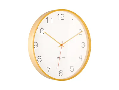 Obrázek produktu pro Moderne Wanduhr aus Birkenholz - Karlsson Modell: KA5926YE