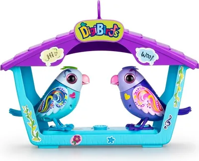 Immagine prodotto di Giocattolo interattivo Digibirds, compagni per la vita, divertimento per bambini