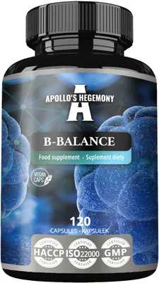 Produktbild von B-Balance 120 Vegane Kapseln - Vitamin B-Komplex
