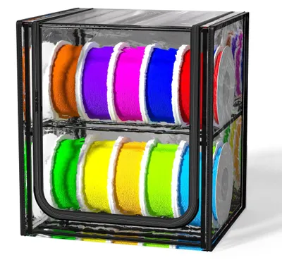 2-stufige Filament-Aufbewahrungsbox für bis zu 24 Rollen