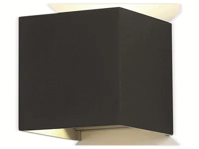 Produktbild von OPTONICA LED-Wandleuchte 7458, EEK: E, 12W, IP54, 1320 lm, 3000K, schwarz