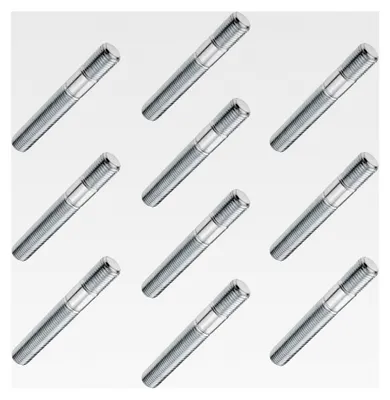 Produktbild von Doppelgewindebolzen M12x1,5 x 80mm verzinkt für Mutterbefestigung 10.9 (20)