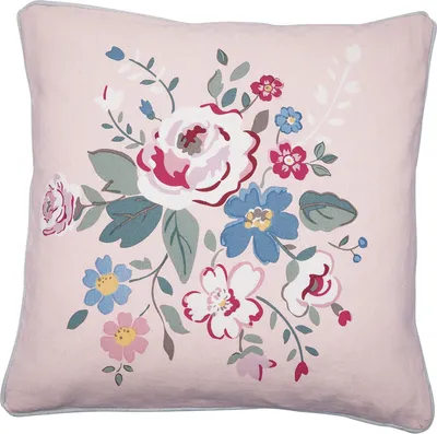 Produktbild von Greengate Inge-Marie Kissenhülle pale pink 50x50cm
