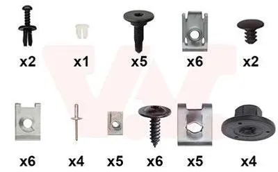 Produktbild von VAN WEZEL Montagesatz Stoßfänger 0177794 Vorne für ALFA ROMEO MITO (955)