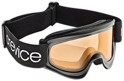 Zdjęcie produktu dla Gogle narciarskie dziecięce black crevice ochrona UV sportowe