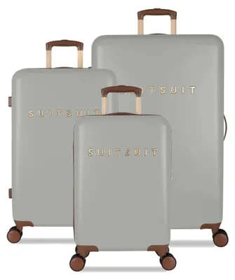 Zdjęcie produktu dla Zestaw walizek podróżnych SUITSUIT® Fab Seventies Limestone - szary