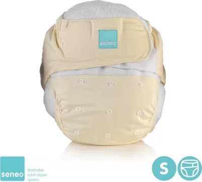 Obrázok produktu pre SENEO Vrchné plienkové nohavičky pre dospelých, Pastel Yellow, Veľkosť S