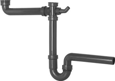Produktbild von Spültisch-Geruchsverschluss 1 1/2" x 40mm Kunststoff