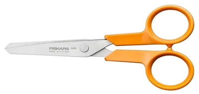 Produktbild von Fiskars 1075063, Erwachsener, Gerader Schnitt, Einzelbild, Orange, Edelstahl, Edelstahl, Kunst-& Handwerksscheren