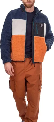 Immagine prodotto di PENFIELD - Giubbotto uomo in pile con dettagli in nylon - Taglia M