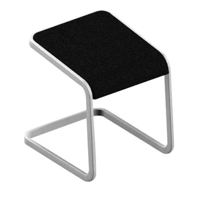 Produktbild von Quadrifoglio Hocker C-STOOL OCSTOB01/36SK schwarz