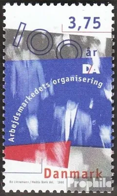 Produktbild von Briefmarken Dänemark 1996 Mi 1126 (kompl.Ausg.) gestempelt Arbeitgeberverband