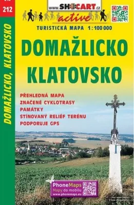 Obrázek produktu pro SC 212 Domažlicko, Klatovsko 1:100 000