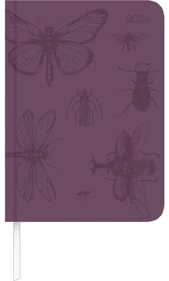 Produktbild von Lady Journal Deluxe Purple 2026 - Taschen-Kalender A6