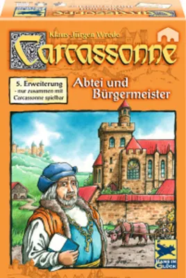 Produktbild von Carcassonne. Abtei und Bürgermeister. Die 5. Erweiterung