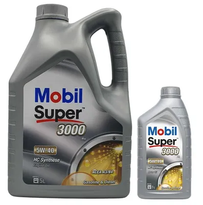 Produktbild von Mobil 1 Super 3000 X1 5W-40, 5 Liter+1 Liter