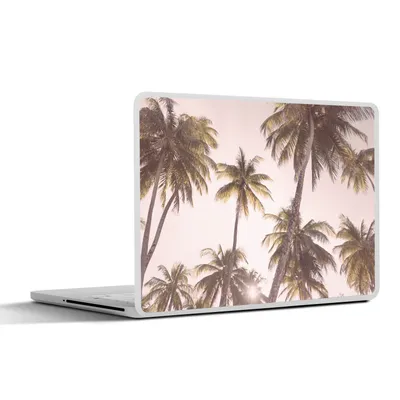 Produktbild von MuchoWow® Laptop Aufkleber Sticker Cover Palmen - Grün - Sonne - Natur 30x22 cm - Laptop-Sticker