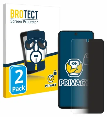 Product packaging for a screen protector with graphics and text.
