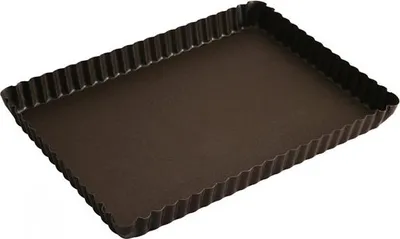 Image de Moule à Tarte Rectangulaire Cannelée - Gobel