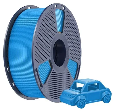 Immagine prodotto di Filamento per stampante 3D, diametro 1,75 mm, alta trasparenza, colore ciano