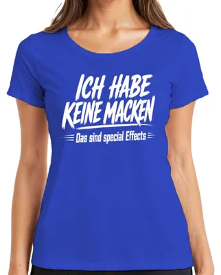 Immagine prodotto di Ho delle stranezze. Questa è una dichiarazione sarcastica. T-shirt da donna, blu, taglia S