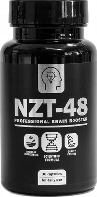 Obrázok produktu pre NZT 48 Lösung (kapsuly) – Ultimátny mozgový booster