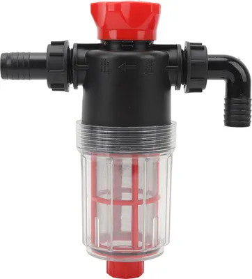 Obrázok produktu pre Vodné čerpadlo so sitovým filtrom s nerezovým sitom s hustotou 60, vysokovýkonný potrubný filter, priehľadný dizajn, 25 mm pripojenie (G1 rúrka)