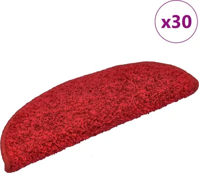 Produktbild von Stufenmatten 30 Stk. 65x21x4 cm Rot Halbrund Groß
