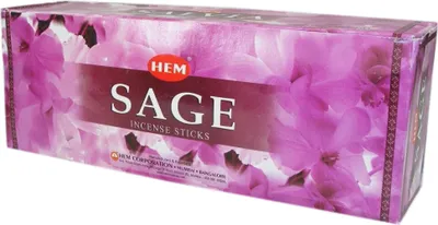 Produktbild von 120 Räucherstäbchen [ SALVIA SAGE - SALBEI ] Duft von HEM aus Indien