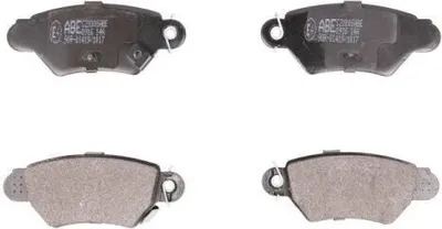 Produktbild von ABE Bremsbeläge Satz Hinten für OPEL Corsa C Schrägheck (X01) C2X006ABE