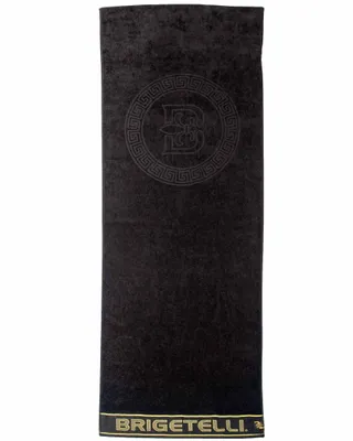 Produktbild von Brigetelli Strandtuch Black Moon, Schwarz 70x200cm