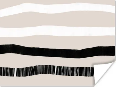 Produktbild von MuchoWow® Poster Linie - Pastell - Minimalismus - Muster 160x120 cm - Foto Plakat