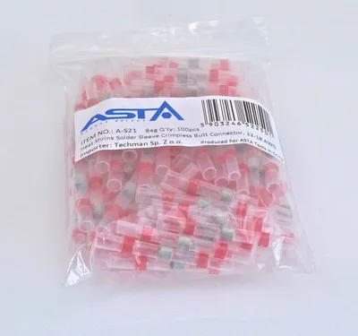 Obrázek produktu pro Teplem Smrštitelný Pájecí Konektor Bez Krimpování Na Tupo