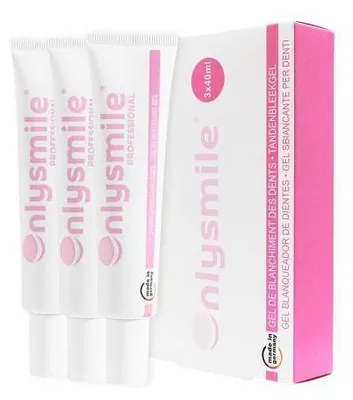 Zdjęcie produktu dla Żel wybielający zęby Onlysmile 3 x 40 ml