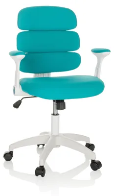 Obrázek produktu pro hjh OFFICE dětská otočná židle KID ERGOLINO W dětská kancelářská židle výškově nastavitelná s područkami látka