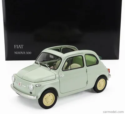 Produktbild von Kyosho KS08966LG, Stadtautomodell, Vormontiert, 1:18, Fiat Nuova 500, Unisex, Metall