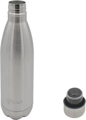 Produktbild von Hochwertige Thermo Trinkflasche - 500 ml, Edelstahl, temperaturbeständig